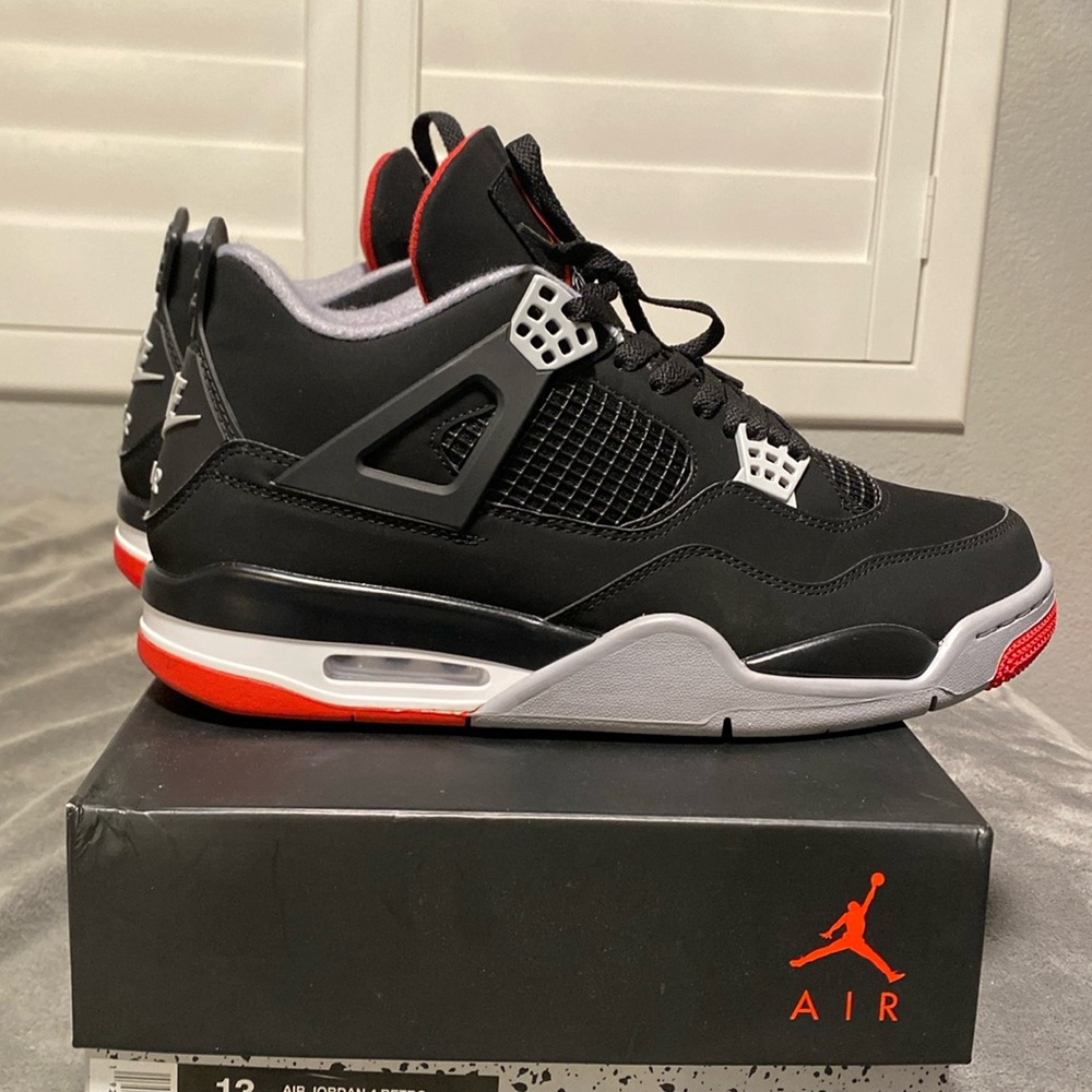Size 12 - Jordan 4 Bred